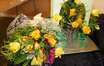 Thaxted Flower Club Celebrations Workshop