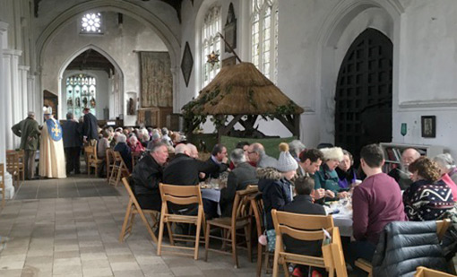 Plough Sunday at Thaxted Church