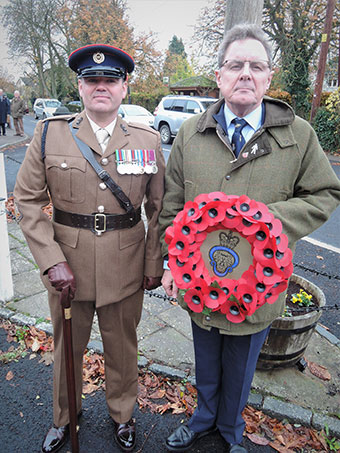 2018 Act Of Remembrance at Debden, Essex