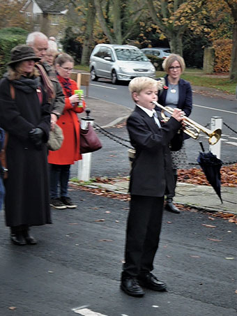 2018 Act Of Remembrance at Debden, Essex