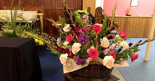 Thaxted Flower Club, September 2019 Demonstration